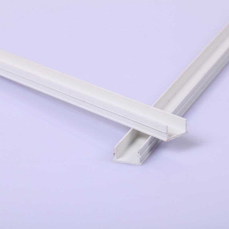 nhựa pvc dải trượt bằng nhựa pvc Kênh pvc hình chữ U với giá thấp cho cửa sổ Các bộ phận ngăn kéo